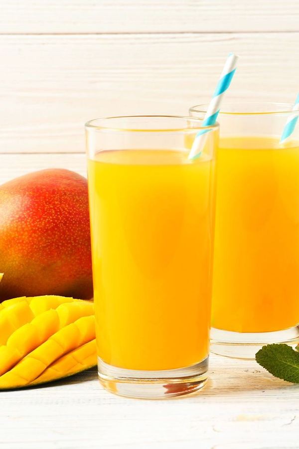 Suco de polpa de manga